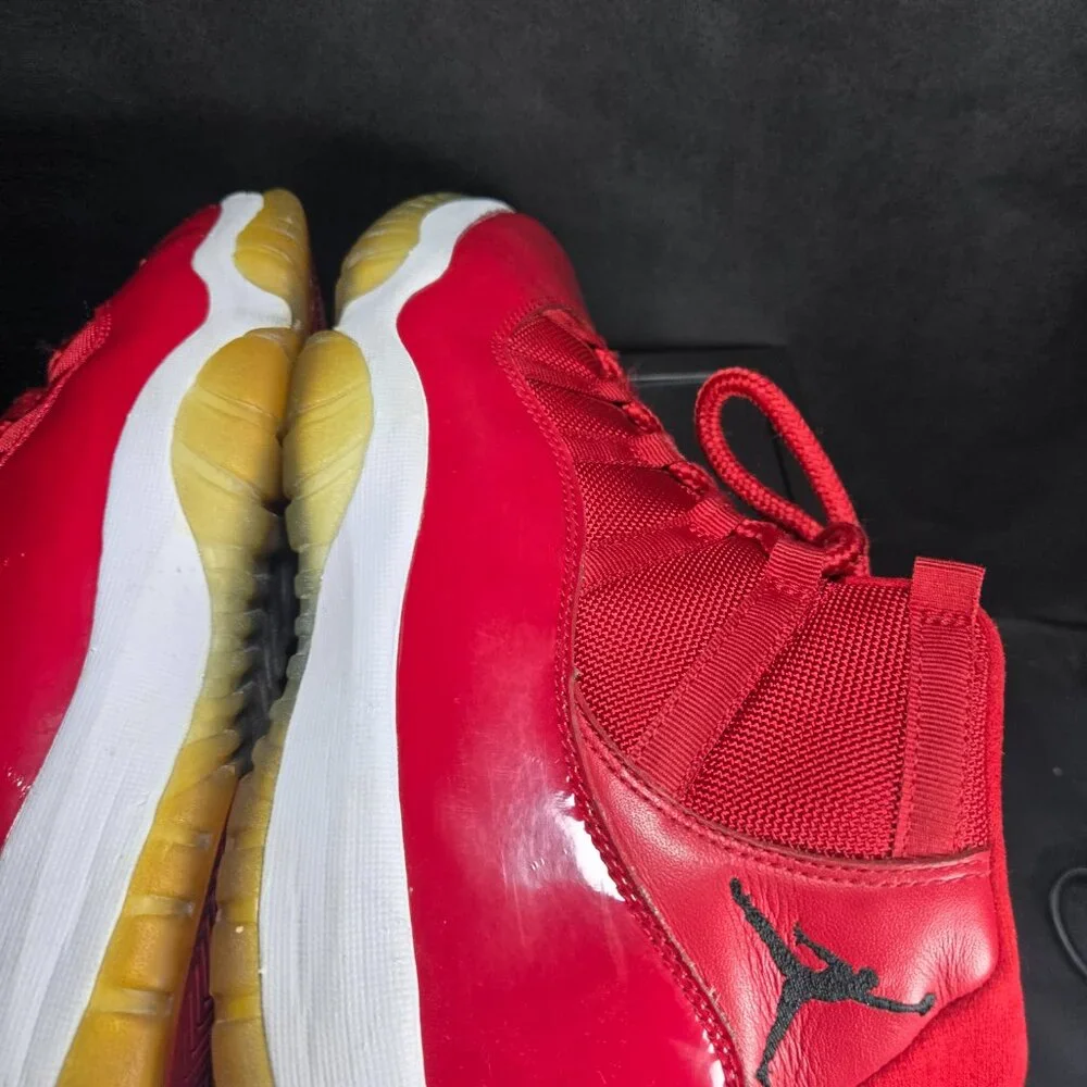 New Nike Air Jordan 11‎ Retro Win Like 96 2017 Size 11  DS Rare AJ11 Red